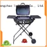 easy moving 3 burner propane gas grill griddle for cooking Longzhao BBQ