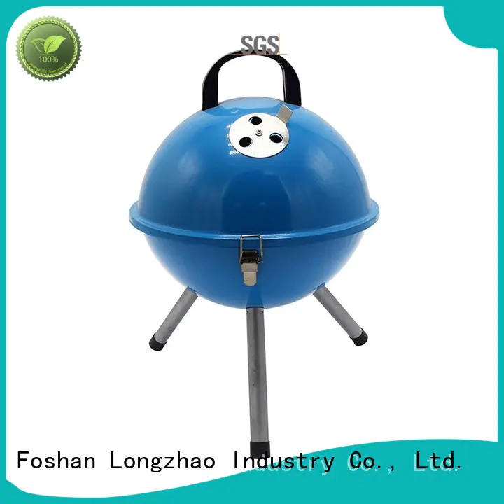 rectangular ball shaped grill legs for camping Longzhao BBQ
