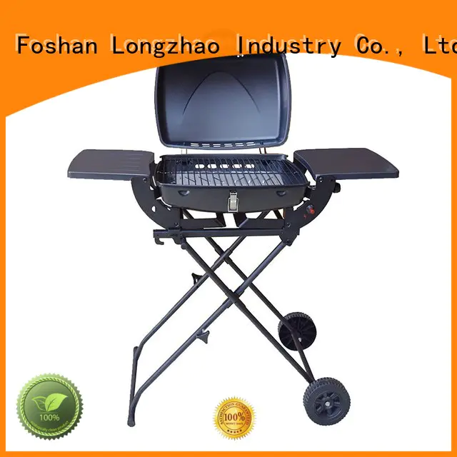 plate tabletop gas barbecue grill table top for garden grilling Longzhao BBQ