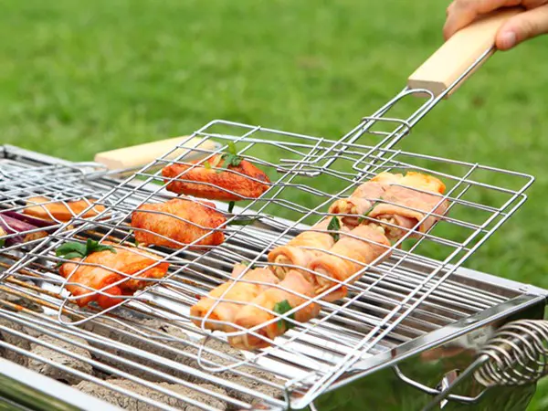 Longzhao BBQ Brand side tables grill liquid gas grill manufacture