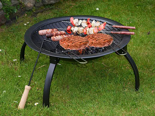 gas barbecue bbq grill 4+1 burner ball round liquid gas grill charcoal Longzhao BBQ Brand