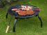 round metal barbecue grill de camping order now for outdoor bbq Longzhao BBQ