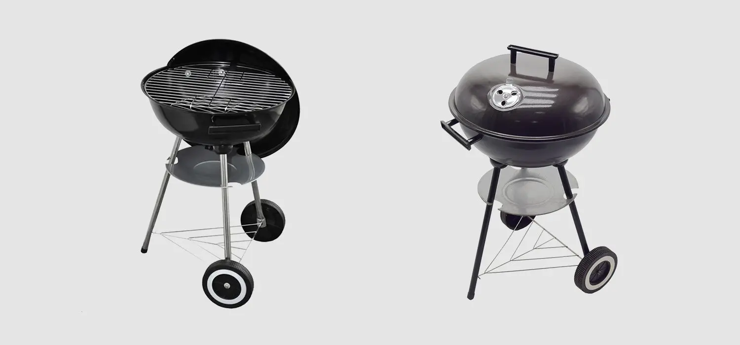 gas barbecue bbq grill 4+1 burner barbecue large pit Warranty Longzhao BBQ