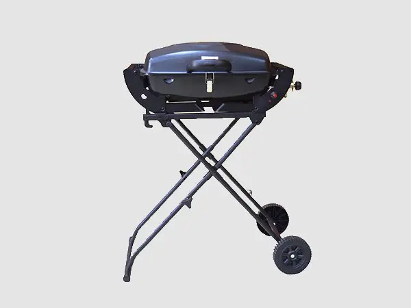 large gas barbecue bbq grill 4+1 burner bbq Longzhao BBQ company