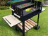 red round bbq grill wood for outdoor cooking Longzhao BBQ
