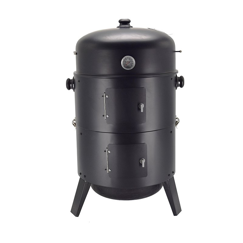 Longzhao BBQ simple structure barrel bbq grills for barbecue-5