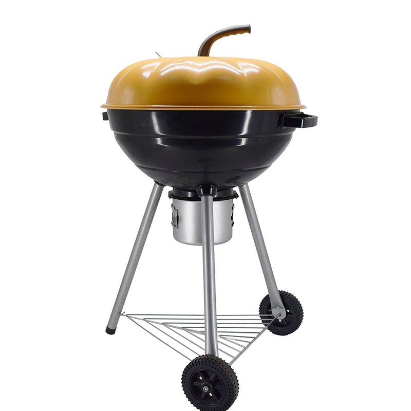 round metal portable charcoal bbq grills high quality for barbecue-5