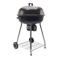 Large Cooking Surface 22.5" Trolley Charcoal BBQ Grill