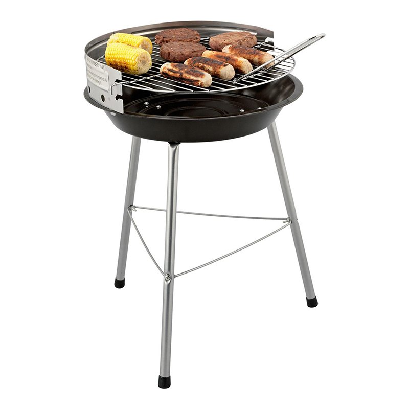 Longzhao BBQ Cheap Price 18 Barren Round Simple Charcoal BBQ Grill Charcoal BBQ Grill image2