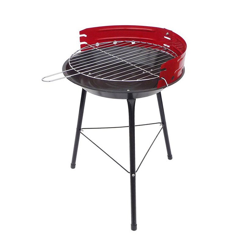 Longzhao BBQ Cheap Price 18 Barren Round Simple Charcoal BBQ Grill Charcoal BBQ Grill image2