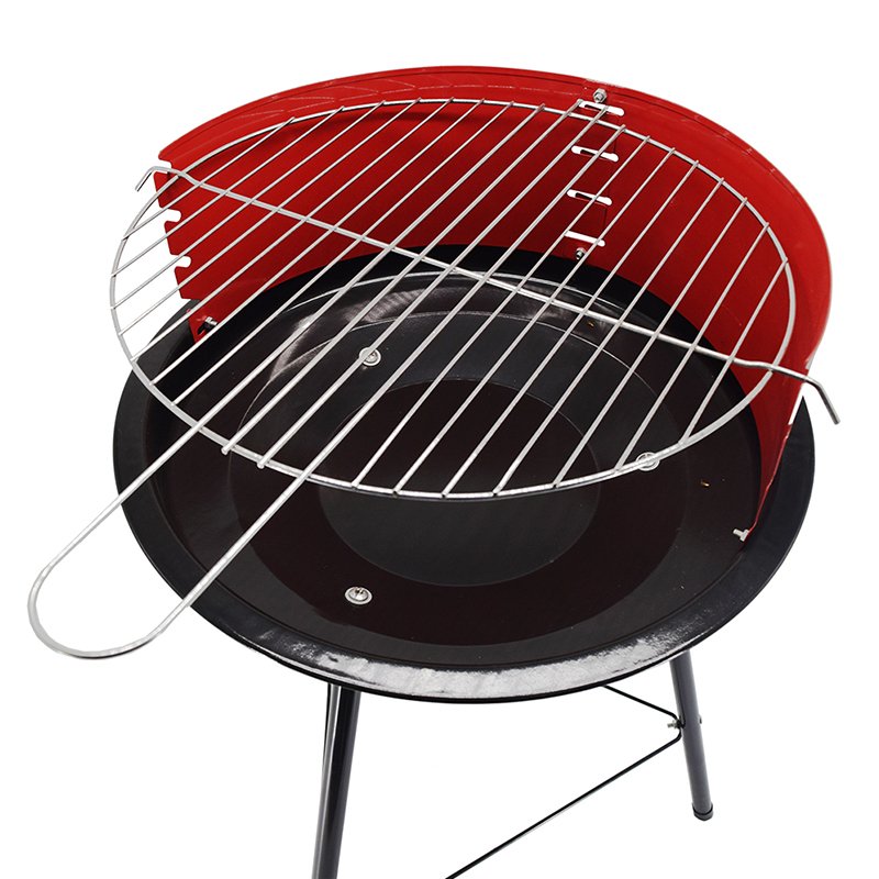 Longzhao BBQ Cheap Price 18 Barren Round Simple Charcoal BBQ Grill Charcoal BBQ Grill image2