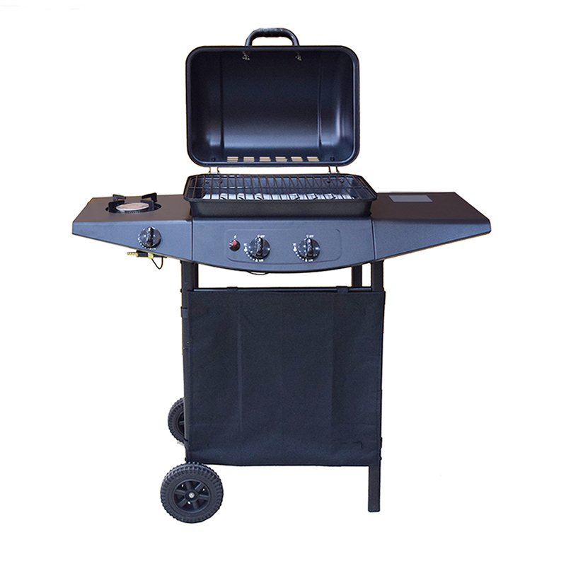 2+1 Burners Backyard Butane Gas BBQ Grills