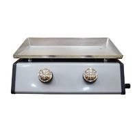 Stainless Steel Cooking Plate Table Top Gas Plancha BBQ Grill