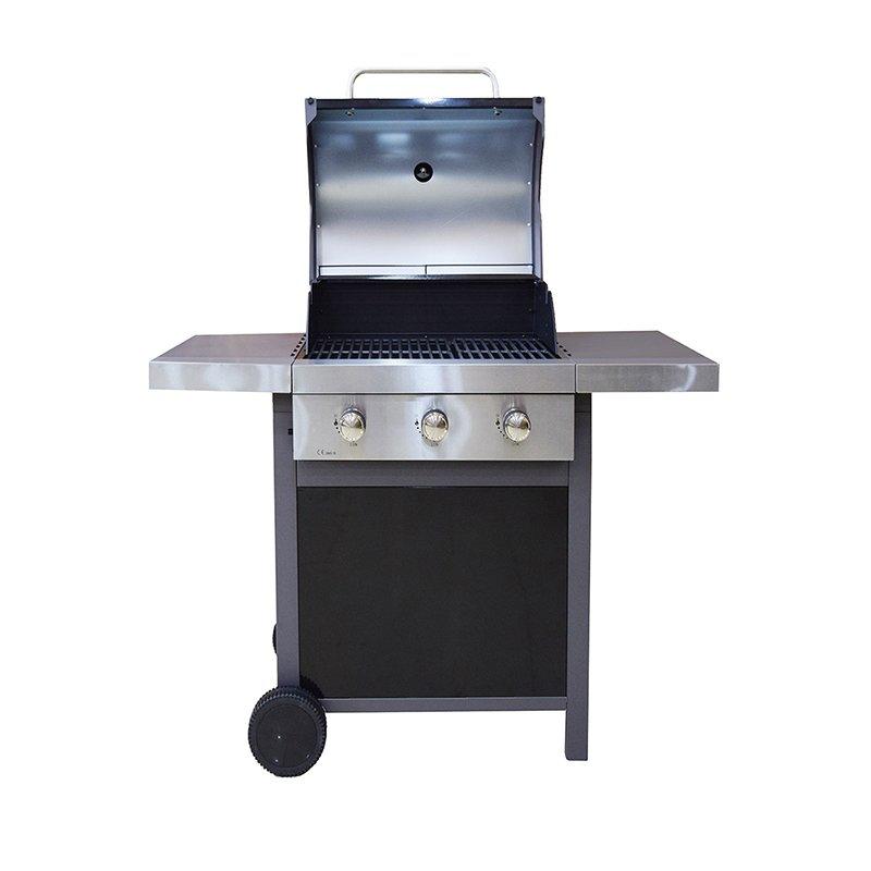 gas barbecue bbq grill 4+1 burner gas large liquid gas grill manufacture