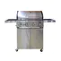 iron table Longzhao BBQ Brand 2 burner gas grill factory