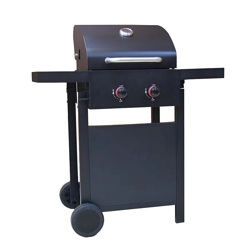 gas barbecue bbq grill 4+1 burner top outdoor griddle Longzhao BBQ Brand company
