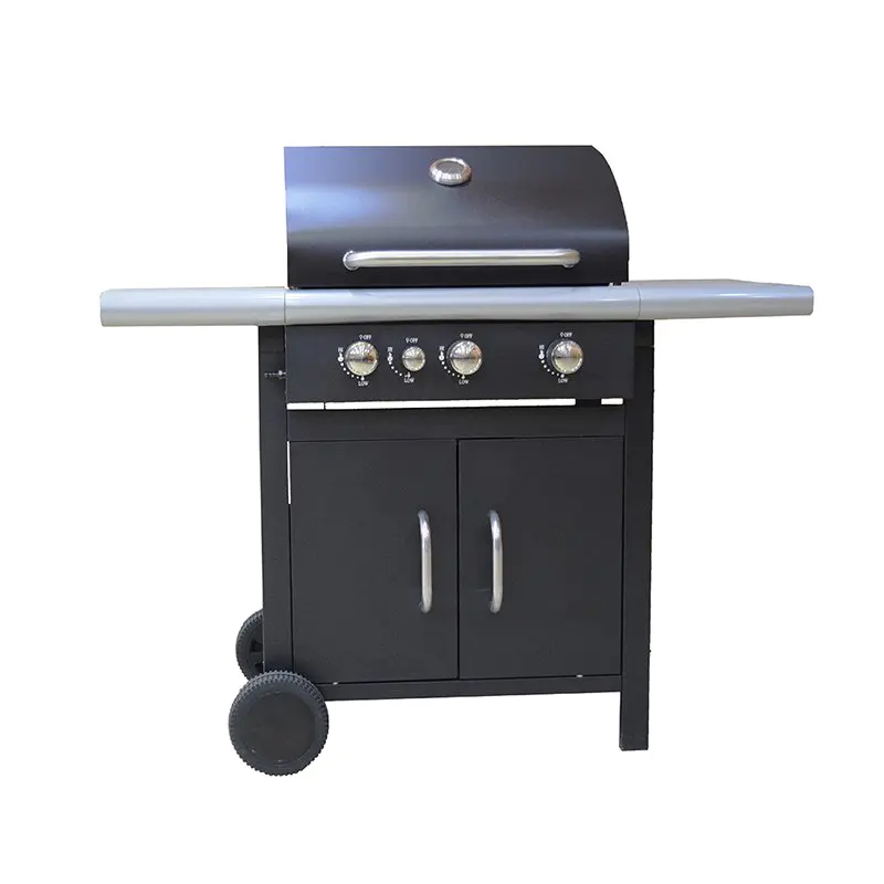 LPG Gas Barbecue Grill Side Burner Garden Patio Bbq Cooking