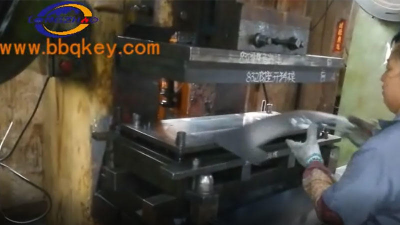 furnace body base stamping01