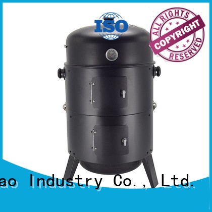 Longzhao BBQ light-weight stainless charcoal grills high quality for outdoor bbq