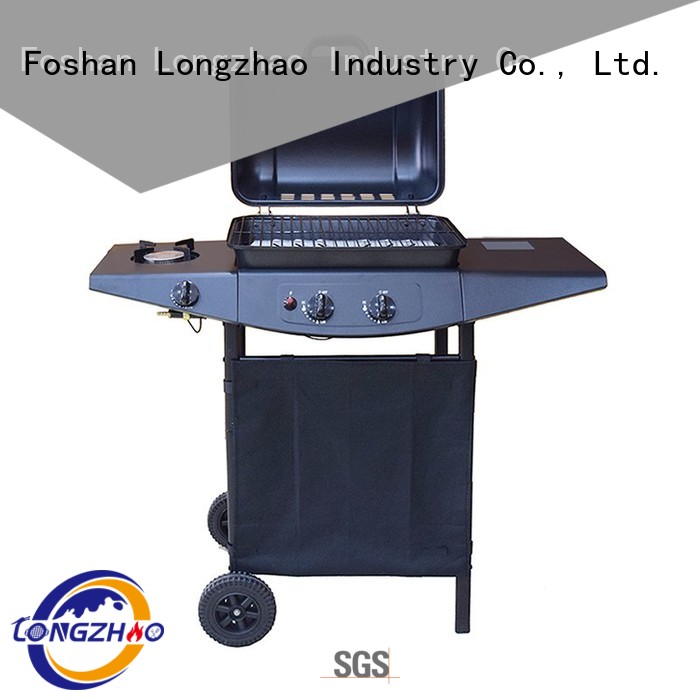 Longzhao BBQ portable best 3 burner gas grill burners for garden grilling