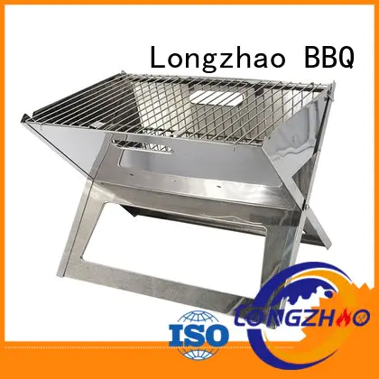 Longzhao BBQ Brand wheels low price bowl custom gas barbecue bbq grill 4+1 burner