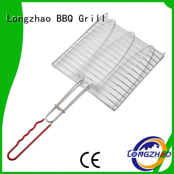 grill basket fish recipe best quality for barbecue Longzhao BBQ