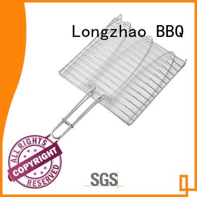 Custom grill eco-friendly bbq grill basket Longzhao BBQ outdoor