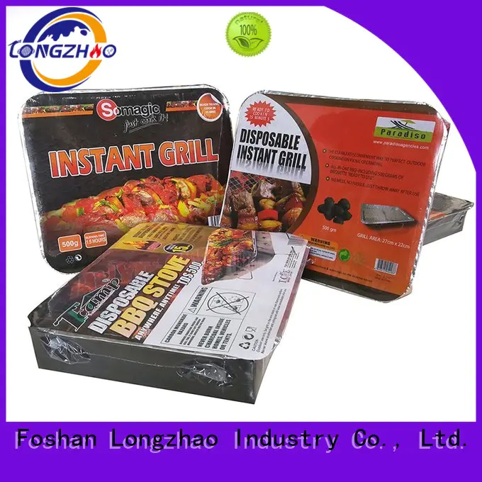 Longzhao BBQ Brand legs hot sale gas barbecue bbq grill 4+1 burner pit
