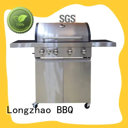 Longzhao BBQ large base gas charcoal grill for cooking