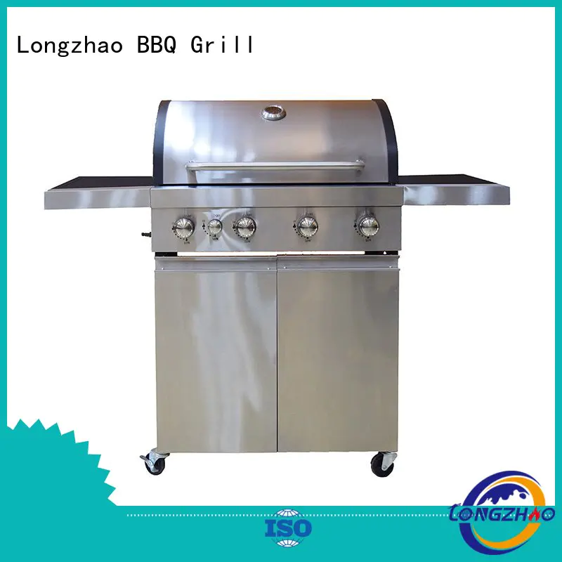 large base classic 2 burner gas grill barbecue for garden grilling