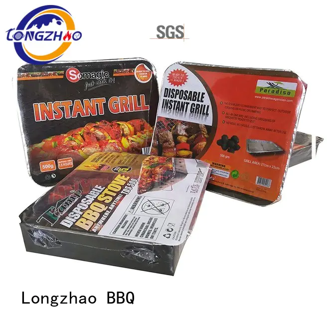 portable legs adjustable smoker Longzhao BBQ Brand liquid gas grill supplier
