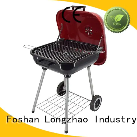 smoker small charcoal grill steel for barbecue Longzhao BBQ