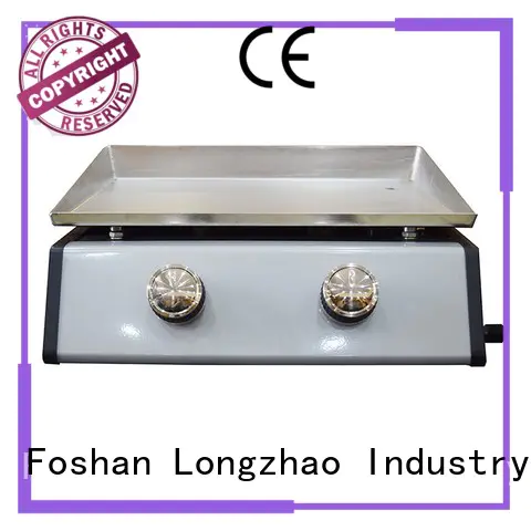 Longzhao BBQ large storage cast iron charcoal grill hood for cooking