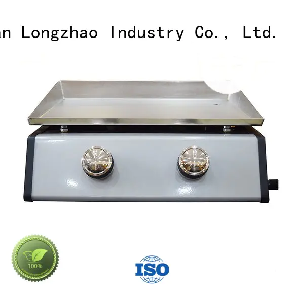Longzhao BBQ stainless steel gas grill free shipping for garden grilling