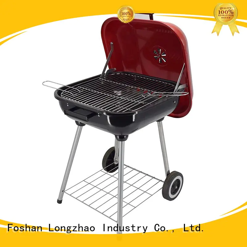 Longzhao BBQ instant wood burning fire pit with grill for outdoor bbq