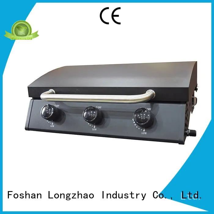 Longzhao BBQ Brand wholesale propane 2 burner gas grill table supplier