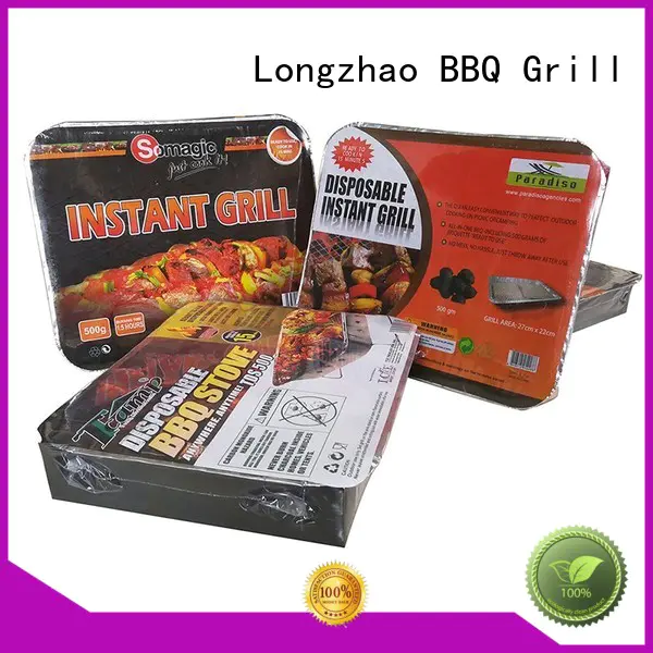Longzhao BBQ stove small charcoal grill wheels for camping