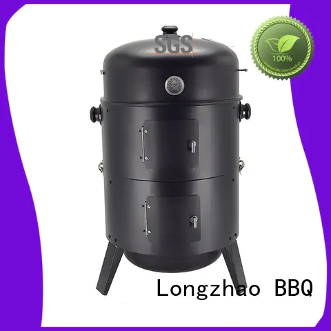 garden round metal fire pits fire for outdoor cooking Longzhao BBQ