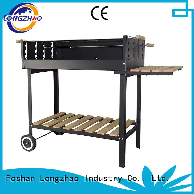Longzhao BBQ large small charcoal grill at discount for outdoor cooking