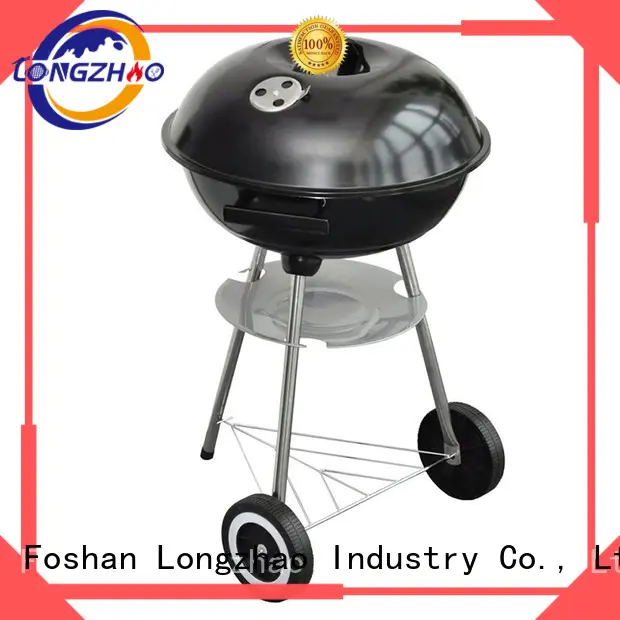 gas barbecue bbq grill 4+1 burner barbecue large pit Warranty Longzhao BBQ
