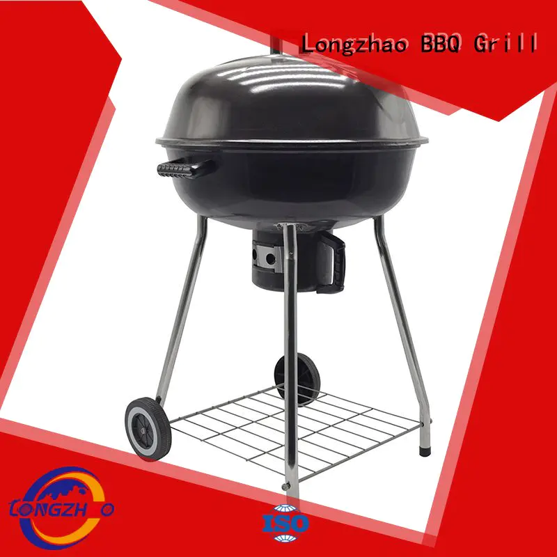 portable barbecue grill burning for outdoor cooking Longzhao BBQ