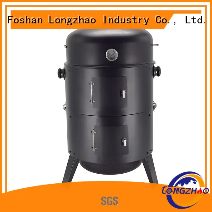 Longzhao BBQ simple structure barrel bbq grills for barbecue