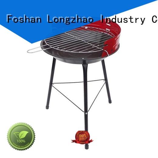 wheels stand best charcoal grill round Longzhao BBQ Brand company