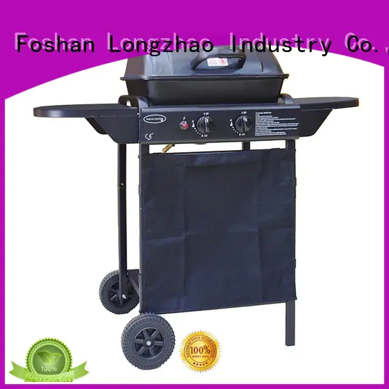 Longzhao BBQ portable folding gas grill black for cooking