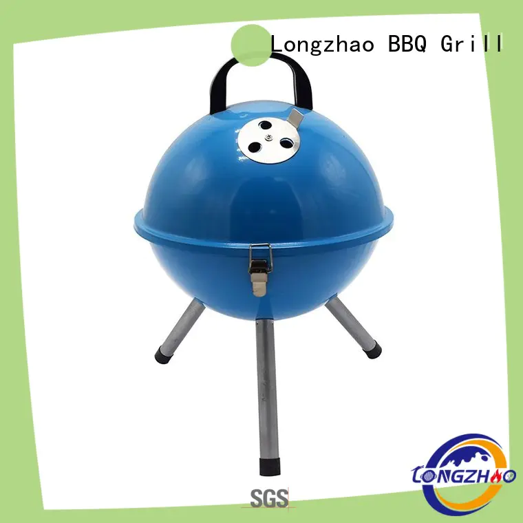 fire best charcoal grill burning for camping Longzhao BBQ