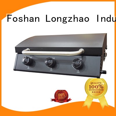 Longzhao BBQ easy moving gas grill stainless steel easy-operation for cooking