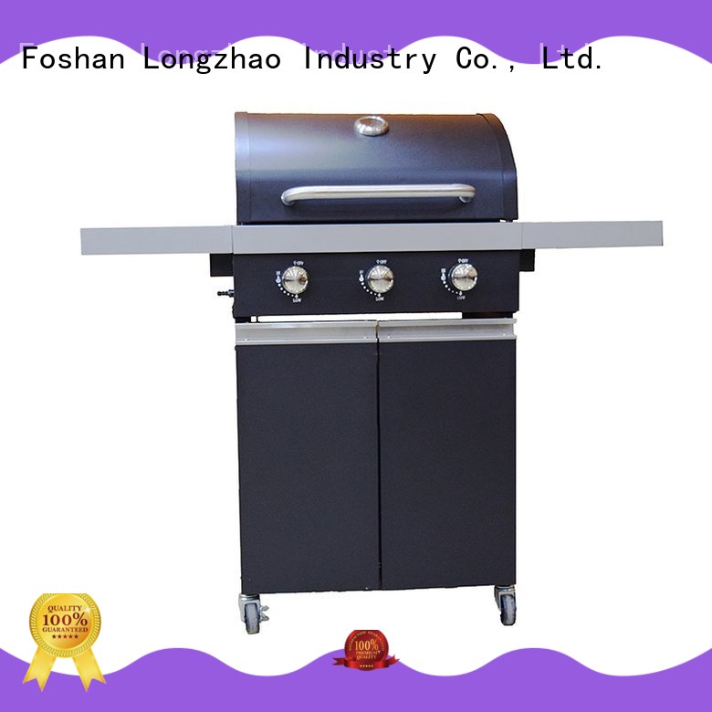 Longzhao BBQ gas charcoal grill fast delivery for garden grilling