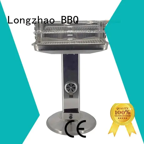 large portable grill stand side for outdoor cooking Longzhao BBQ