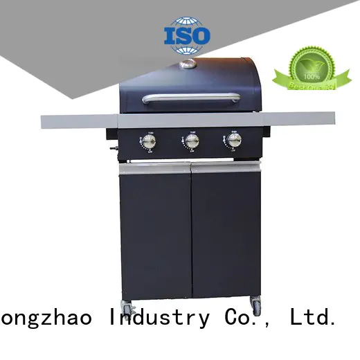 Longzhao BBQ large base gas charcoal grill side for cooking