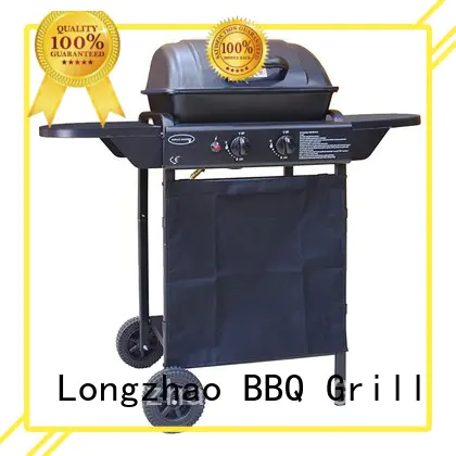 Longzhao BBQ large base best 2 burner gas grill griddle for garden grilling